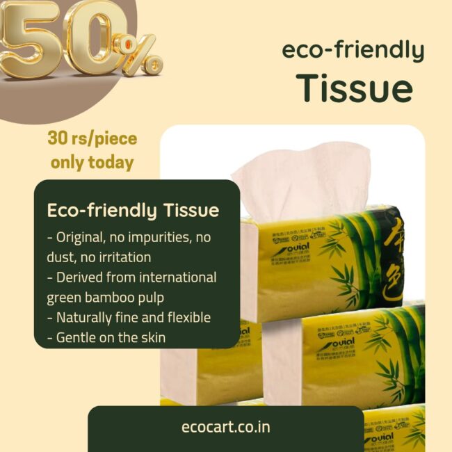 Bamboo Tissue (Eco friendly 💚) - Image 3